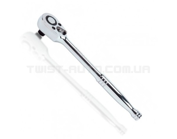 1/4" Тріскачка 72 зуба TOPTUL металева ручка CHAM0813