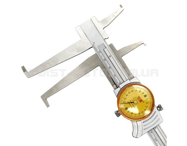 Штангенциркуль канавочный часового типа (0-150мм; 0,02 мм) PROTESTER М5190-150