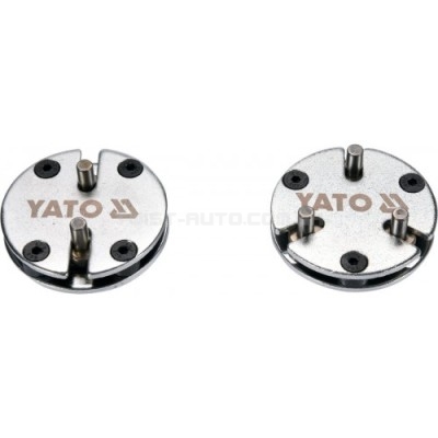 Набір 2-х та 3-х шліцевих адаптерів для гальмівних поршнів YT-06809 YATO