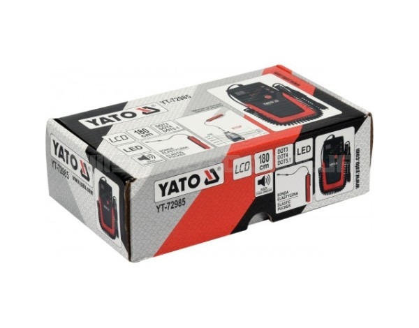 Профессиональный тестер тормозной жидкости цифровой YT-72985 YATO - YT-72985