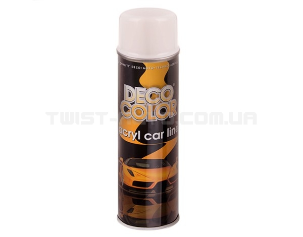 Deco Color Краска аэроз. 500ml акриловая/белый блеск