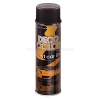 Deco Color Краска аэроз. 500ml акриловая/черный мат