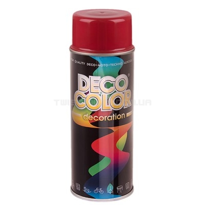 Deco Color Фарба аероз. 400ml Decoration/пурпорно-червоний