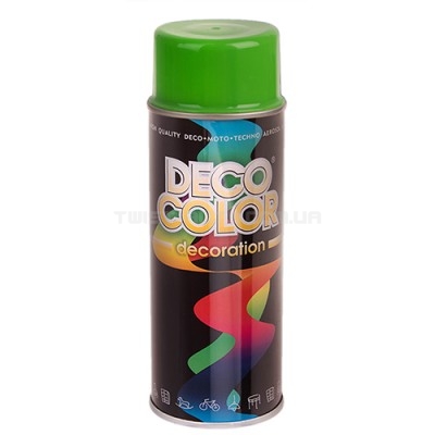 Deco Color Фарба аероз. 400ml Decoration/свiтло-зелений