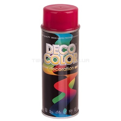 Deco Color Краска аэроз. 400ml Decoration/темно-красный