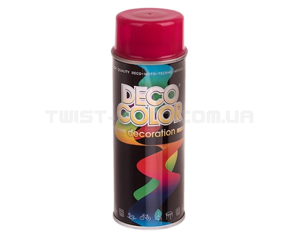 Deco Color Фарба аероз. 400ml Decoration/темно-червоний
