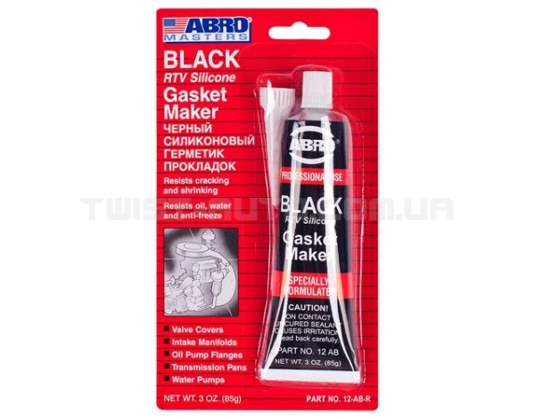 Герметик прокладки (AB 12) BLACK (85г) Китай ABRO