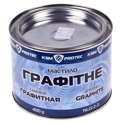 Масло графитное KSM Protec банка 0,4 кг.