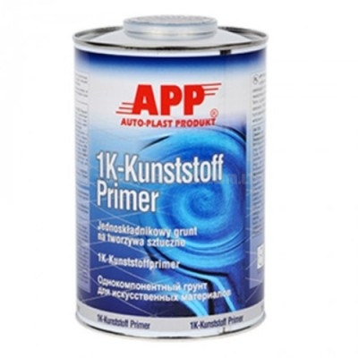 APP Грунт по пластику Kunststoff Primer прозоро-срібний 1l