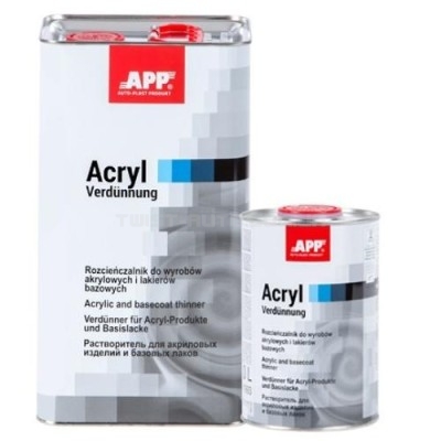 APP Растворитель Acryl Verdunnung нормальный 1.0 l (для акриловых и базовых продуктов)