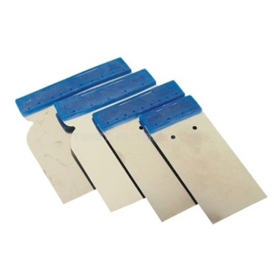 APP Шпателя „Японки” - стальні JSN Set комплект 4шт, 5,7,5,10,12cm, сині