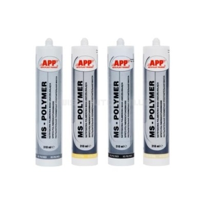 APP Герметик полімерний MS Polymer, катрідж, сірий 310 ml