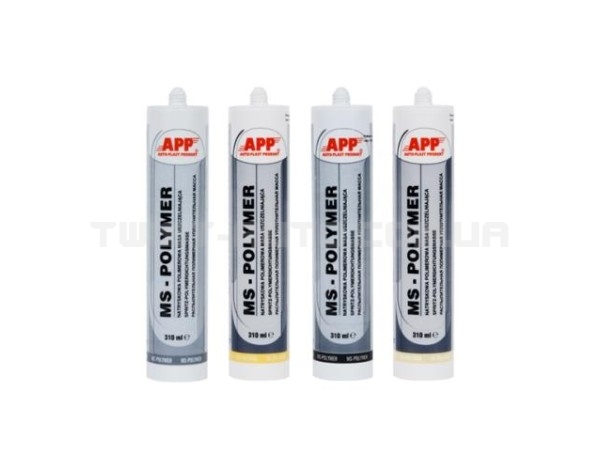 APP Герметик полимерный MS Polymer, катридж, серый 310 ml
