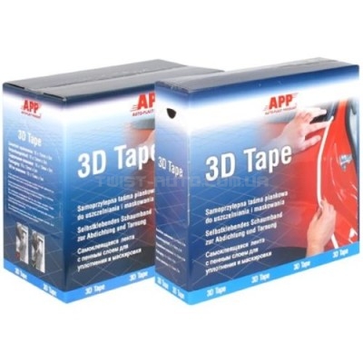 APP Валик для маскировки проемов 3D Tape 13мм*50м, белый