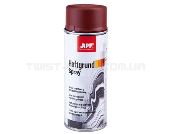 APP Грунт реагуючий Haftgrund Sprey 400ml, червоно-коричневий