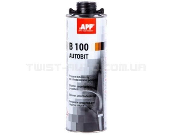 APP Средство для защиты шасси B100 Autobit 1.0l, черное