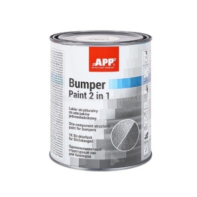 APP Фарба бамперна Bumper Paint, сіра1.0l
