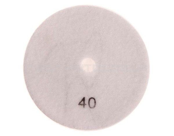 Круг алмазний шліфувальний на липучці 125 мм, зерно 40, Alloid