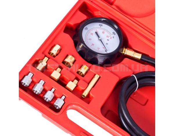 Тестер тиску оливи в двигуні та АКПП, 12 предм (Т-5041) Alloid