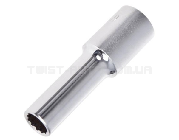 Торцева головка глибока 1/2" 12-г  10 мм (4302M10) HANS
