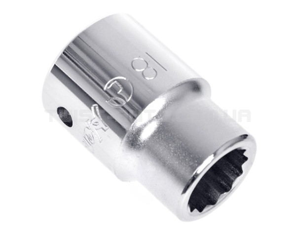 Торцева головка 3/4"DR 12-г  70мм (6402M70) HANS