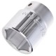 Торцева головка 3/4"DR 6-г 55 мм (6400M55) HANS