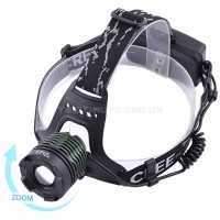 Фонарь налобный Police 2188-2XPE (white+blue), 2х18650, ЗУ 220V/12V, zoom, BOX Фонарь налобный Police 2188-2XPE (white+blue), 2х18650, ЗУ 220V/12V, zoom, BOX