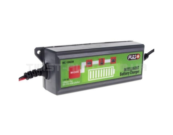 Зарядний пристрій PULSO BC-10638 12V/4.0A/1.2-120AHR/LCD/Iмпульсний