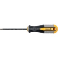 Викрутка VOREL з профілем TORX з отвором Т20 х 100 мм. CrV [12/60/240] - 60887