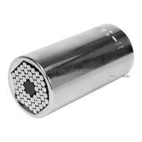 Головка торцева універсальна VOREL : квадрат 1/2", М 11-32, L= 85 мм, CrV - 53003