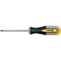 Отвертка крестовая VOREL: "Philips" PH1 х 150 мм. Cr-V [12/60/240] - 60965