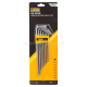 Haбіp Г-подіб. ключів екстра довгих TORX 7 пр. (T10-T40) JCB Tools JCB-5071XL