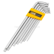 Haбіp Г-подіб. ключів екстра довгих TORX 7 пр. (T10-T40) JCB Tools JCB-5071XL Haбіp Г-подіб. ключів екстра довгих TORX 7 пр. (T10-T40) JCB Tools JCB-5071XL