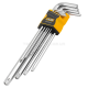 Haбіp Г-подіб. ключів HEX/TORX 9 пр. JCB Tools JCB-5093TXL Haбіp Г-подіб. ключів HEX/TORX 9 пр. JCB Tools JCB-5093TXL