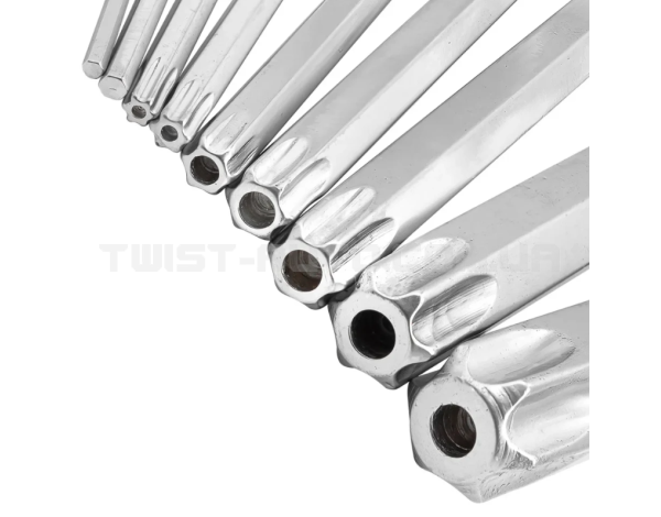 Haбіp Г-подіб. ключів HEX/TORX 9 пр. JCB Tools JCB-5093TXL Haбіp Г-подіб. ключів HEX/TORX 9 пр. JCB Tools JCB-5093TXL