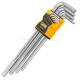Haбіp Г-подіб. ключів подовжених HEX 9 пр. JCB Tools JCB-5093XLS Haбіp Г-подіб. ключів подовжених HEX 9 пр. JCB Tools JCB-5093XLS