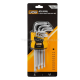 Haбіp Г-подіб. ключів подовжених TORX 9 пр. (T10-T50) JCB Tools JCB-5098L