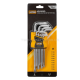Haбіp Г-подіб. ключів подовжених з отвором TORX 9 пр. (T10H-T50H) JCB Tools JCB-5098TL