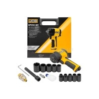 Гайковерт пневматичний ударинй 1/2" (з комплектом головок) JCB Tools JCB-RP9515 KIT Гайковерт пневматичний ударинй 1/2" (з комплектом головок) JCB Tools JCB-RP9515 KIT