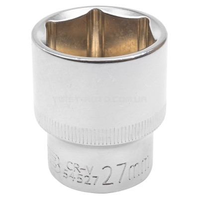 Головка 1/2" 27 мм (6-гр.) JCB Tools JCB-54527 Головка 1/2" 27 мм (6-гр.) JCB Tools JCB-54527