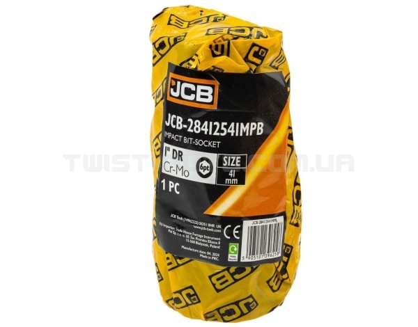 Головка-біта ударна HEX 1" 41 мм JCB Tools JCB-28412541MPB