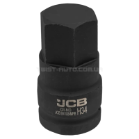 Головка-біта ударна HEX 3/4" 34 мм JCB Tools JCB-26410034MPB Головка-біта ударна HEX 3/4" 34 мм JCB Tools JCB-26410034MPB