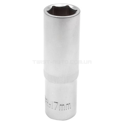 Головка глубокая 1/2" 17 мм (6-гр.) JCB Tools JCB-5457717 Головка глубокая 1/2" 17 мм (6-гр.) JCB Tools JCB-5457717