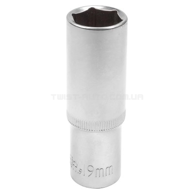 Головка глубокая 1/2" 19 мм (6-гр.) JCB Tools JCB-5457719 Головка глубокая 1/2" 19 мм (6-гр.) JCB Tools JCB-5457719