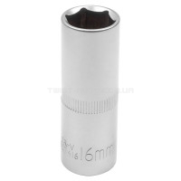 Головка свічкова 1/2" 16 мм (6-гр.) JCB Tools JCB-807416 Головка свічкова 1/2" 16 мм (6-гр.) JCB Tools JCB-807416