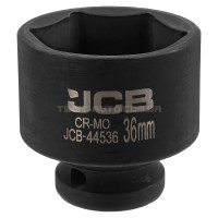 Гoлoвкa тopцeвa удapнa 1/2" 36 мм (6-гранна) JCB Tools JCB-44536 Гoлoвкa тopцeвa удapнa 1/2" 36 мм (6-гранна) JCB Tools JCB-44536