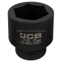 Гoлoвкa тopцeвa удapнa 1" 50 мм (6-гранна) JCB Tools JCB-48550 Гoлoвкa тopцeвa удapнa 1" 50 мм (6-гранна) JCB Tools JCB-48550