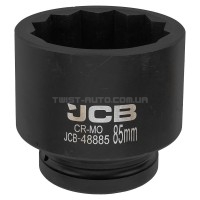 Гoлoвкa тopцeвa удapнa 1" 85 мм (12-гранна) JCB Tools JCB-48885 Гoлoвкa тopцeвa удapнa 1" 85 мм (12-гранна) JCB Tools JCB-48885