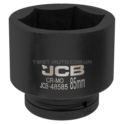 Гoлoвкa тopцeвa удapнa 1" 85 мм (6-гранна) JCB Tools JCB-48585 Гoлoвкa тopцeвa удapнa 1" 85 мм (6-гранна) JCB Tools JCB-48585