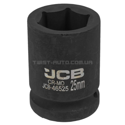 Гoлoвкa тopцeвa удapнa 3/4" 25 мм (6-гранна) JCB Tools JCB-46525 Гoлoвкa тopцeвa удapнa 3/4" 25 мм (6-гранна) JCB Tools JCB-46525